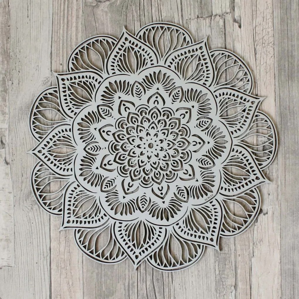 DUBLEZ | Lótuszvirág mandala - 3D falikép | Fali kép