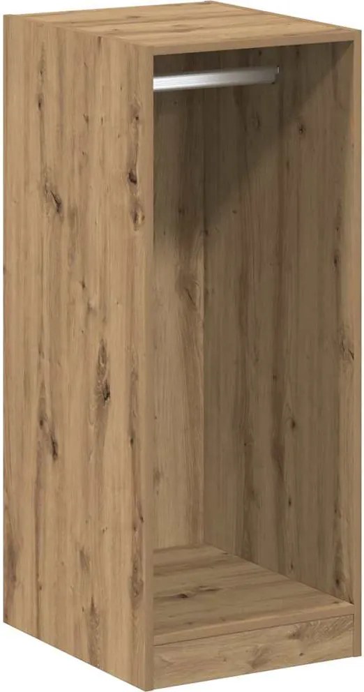 vidaXL Ruhásszekrény polcokkal Artisan tölgy 41 x 48 x 102 cm