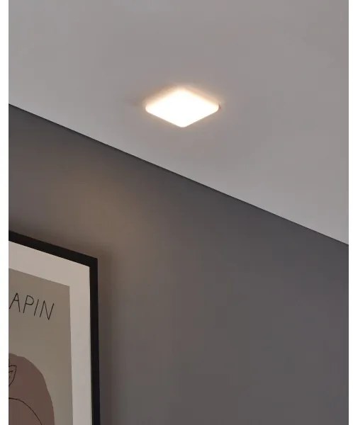 Eglo 900967 - LED Fürdőszobai beépíthető lámpa RAPITA 5,5W/230V 10x10 cm IP65
