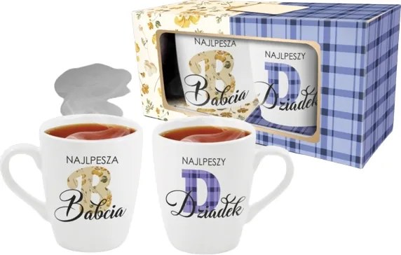 2 Db-os Bögre Szett Legjobb Nagymama Nagypapa