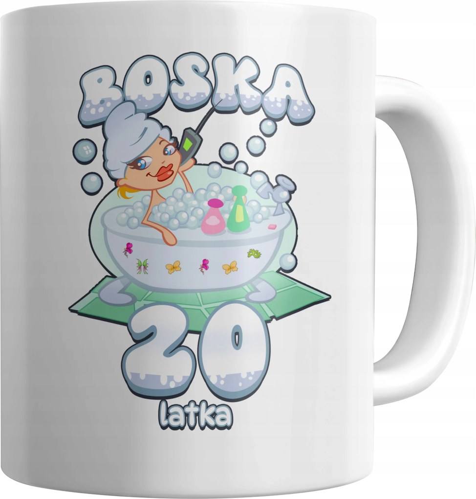 Isteni Mintás Bögre 20 Éves Születésnapi Ajándék