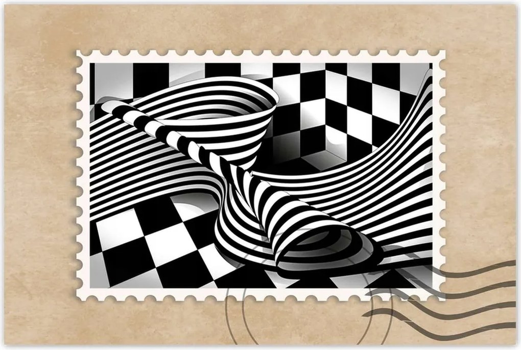 Poszterek 90x60 Absztrakt Geometria