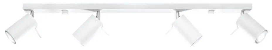 Sollux SL.0331 - Spotlámpa RING 4L 4xGU10/10W/230V fehér