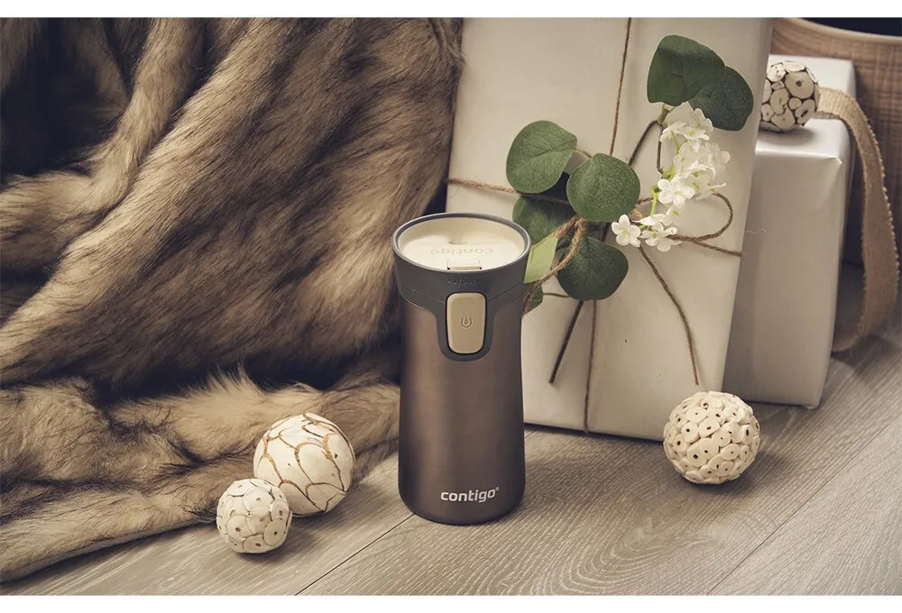 Contigo Termo palack Pinnacle 300 ml TransparentMatte Latte