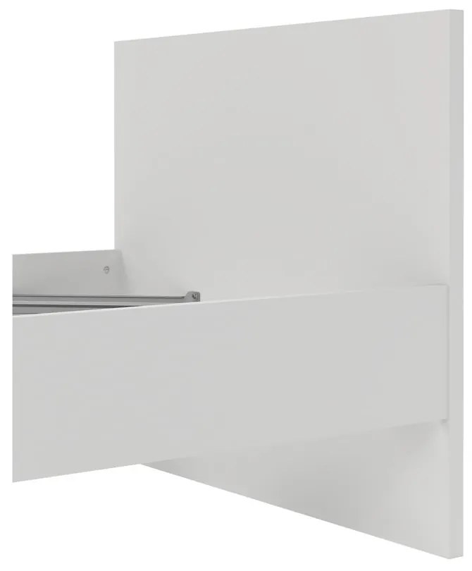 Fehér egyszemélyes ágy 90x190 cm Naia – Tvilum