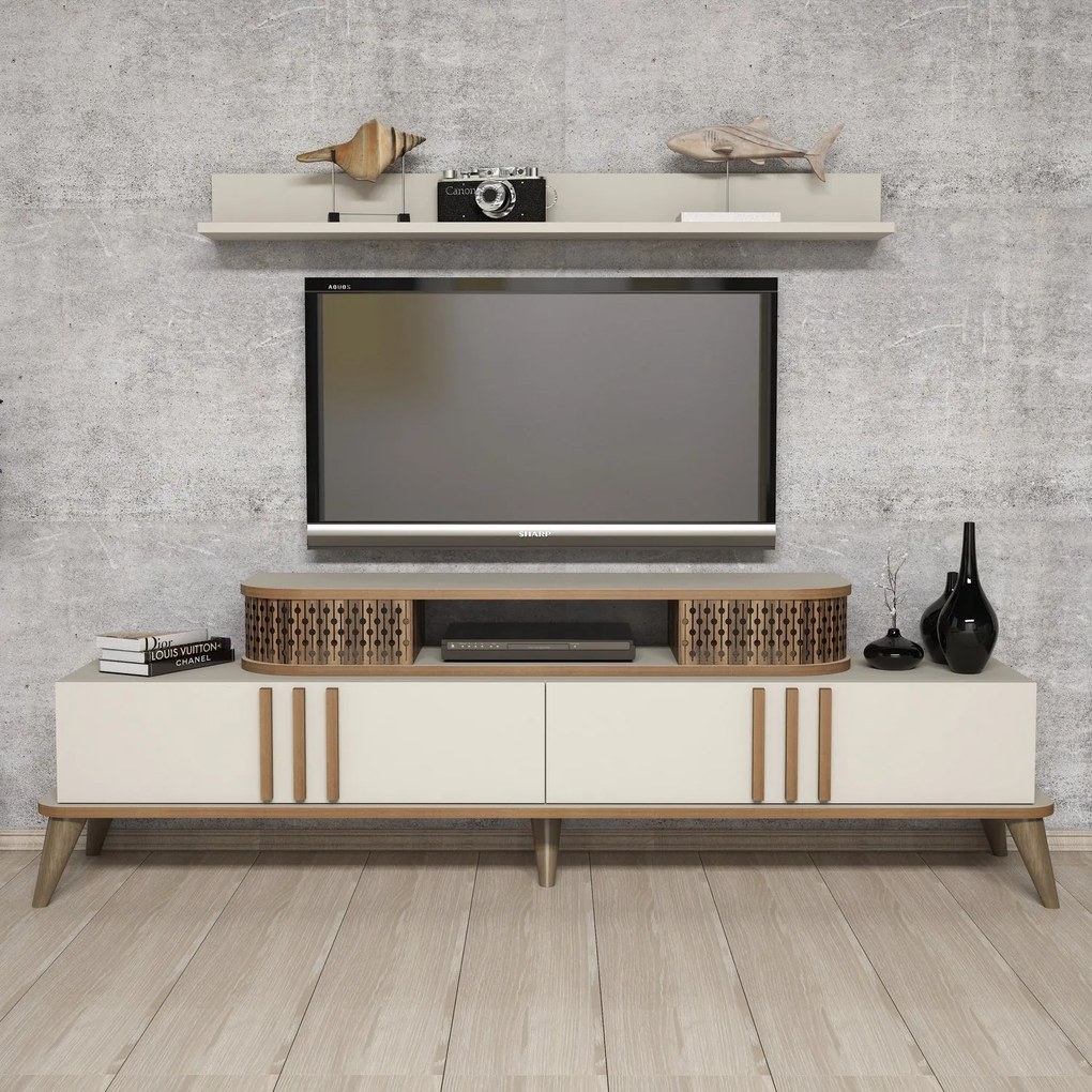 TV szekrény Eylül - Krém