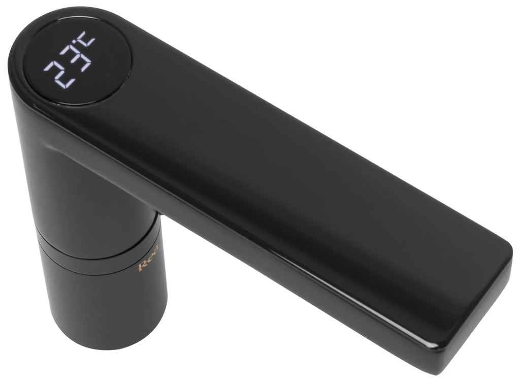 Fürdőszobai csaptelep Rea Amar LCD Low Black