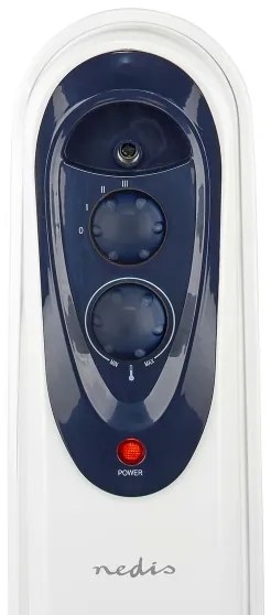 Nedis HTOI30WT11 - Hordozható olajfűtő 11 bordával 1000/1500/2500W/230V