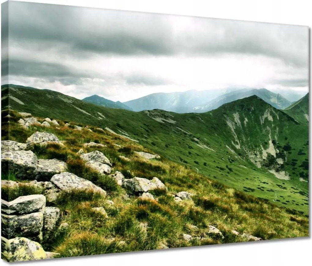 Vászonkép 40x30 Tátra csúcs