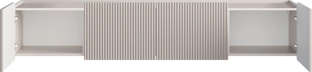 Malmi fali szekrény 200 cm - kasmír / arany