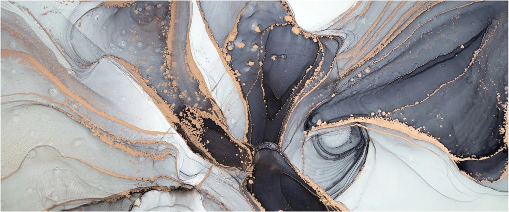 Kép - Szürke márvány (120x50 cm)