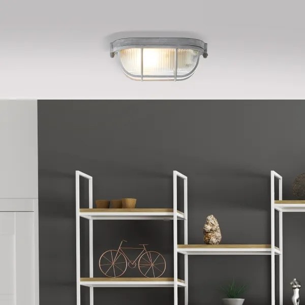 Brilliant - Mennyezeti lámpatest BOBBI 1xE27/40W/230V szürke