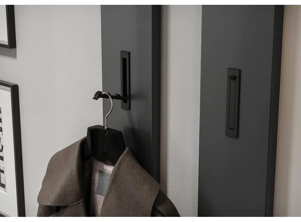 Antracitszürke előszoba bútor Ameca – Germania