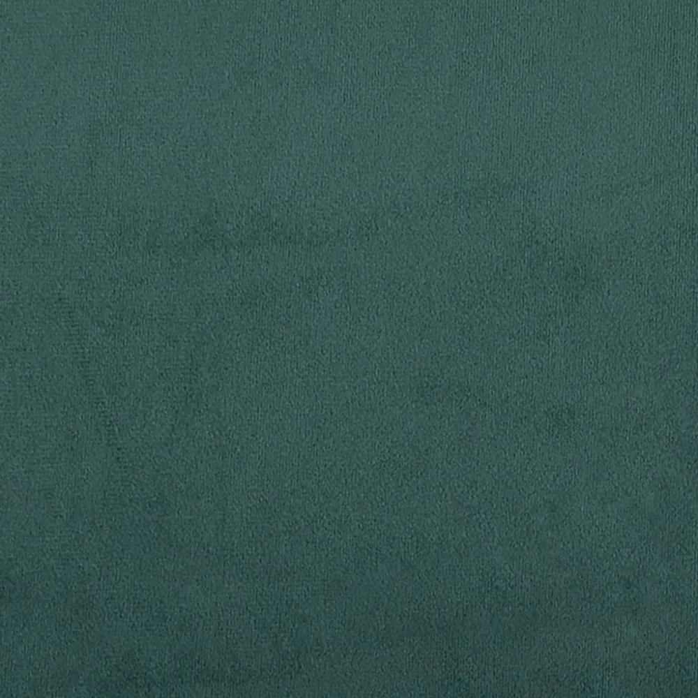 sötétzöld bársonyfotel 63 x 76 x 80 cm