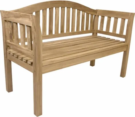 Kerti pad DIVERO 2 személyes kezeletlen 131,5 cm