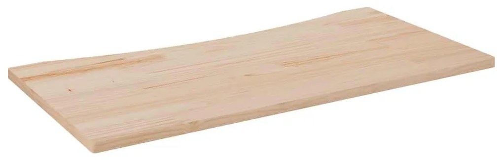 tömör fenyőfa asztallap 110 x 60 x 2,5 cm