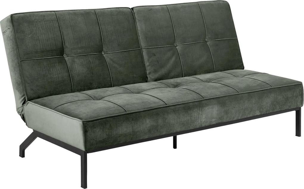 Ízléses ágyazható kanapé Amadeo 198 cm - erdei zöld