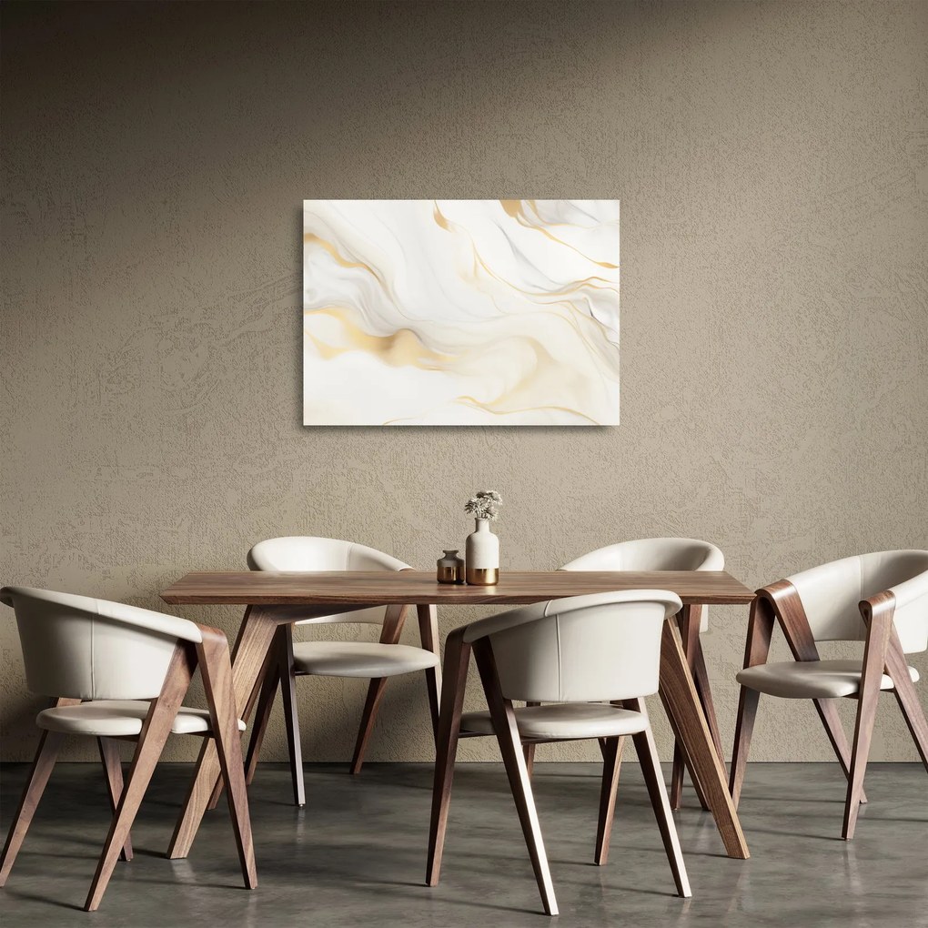 Üveg kép - Absztrakció dekorációval (70x50 cm)