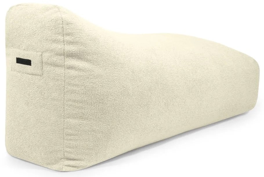 Barna buklé babzsákfotel Snug Long 140 – SLOWDOWN