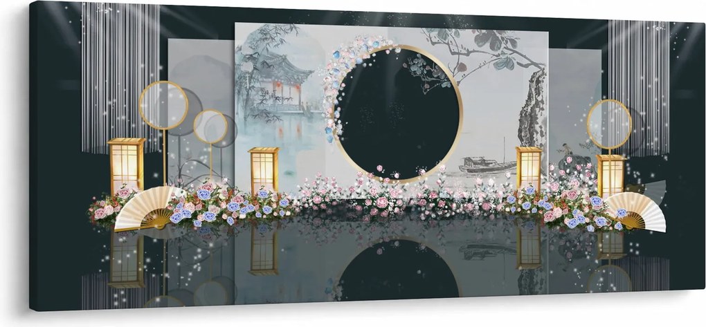 Kép - Kollázs (120x50 cm)
