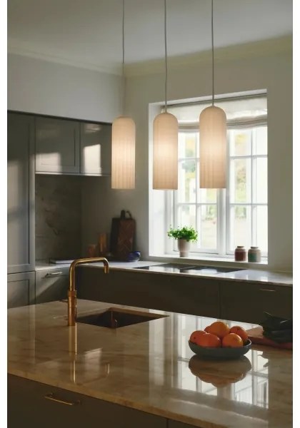 Nordlux - Kábeles függeszték MIELLA 3xE27/25W/230V fehér