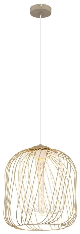 Globo 15965H1 - DICHTI kábeles függőlámpa, 1x E27/40W/230V, átm. 35 cm