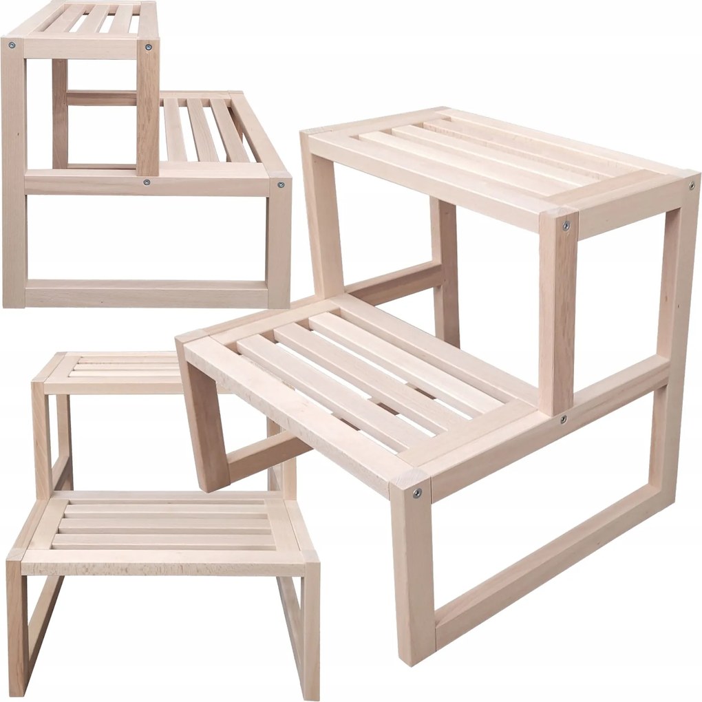 Létra Fa Pad Zsámoly Lépcső Rámpa Lépcső Lábtartó Szék