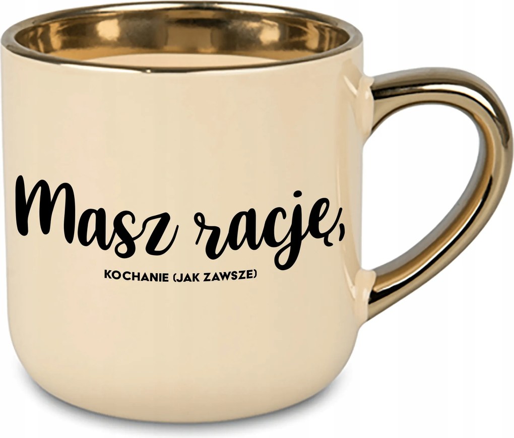 Bögre Nagy Krémszínű Igazad Van, Mint Mindig Ajándék Feleségednek Évfordulóra