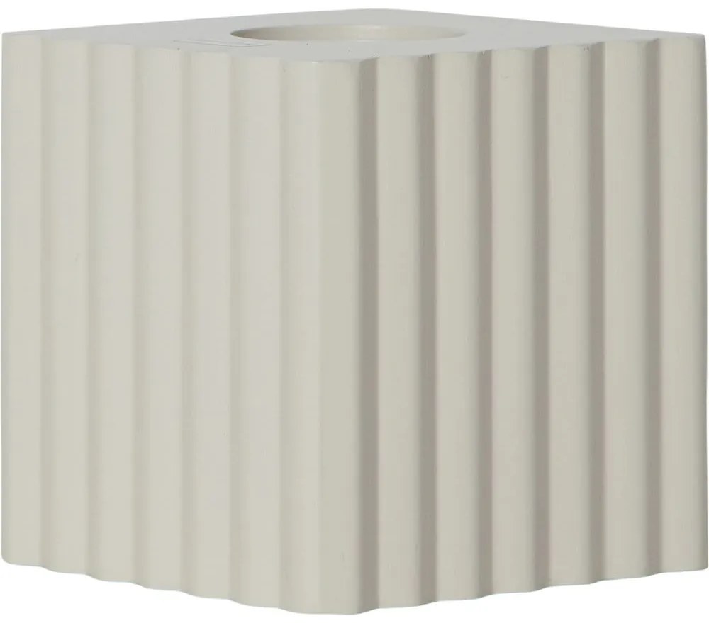 Krémszínű lámpa állvány 10 cm Box – Star Trading