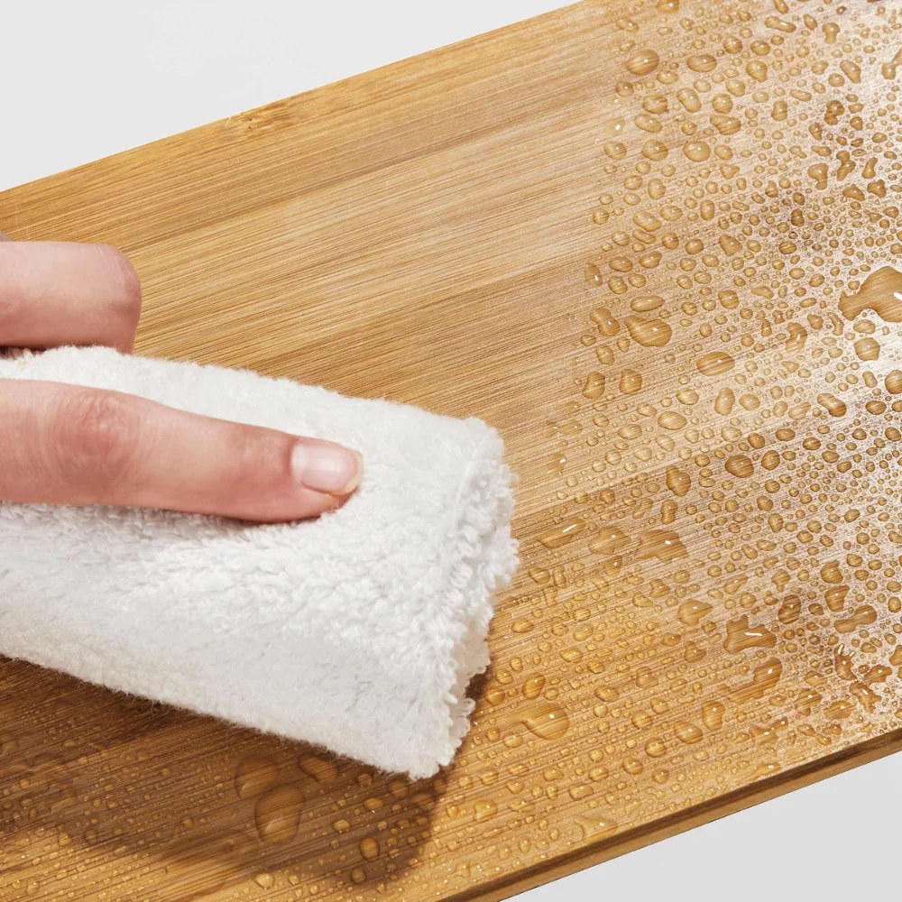 CEZAR bambusz rendszerező szett, 2 db, barna/fekete SongmicsHome