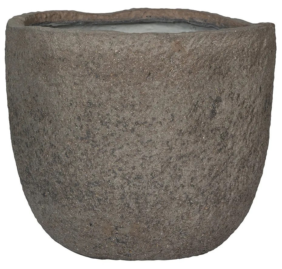 Pottery Pots Virágcserép Mt. Russell, szürke diorit, többféle méretben - Fazekas edények méret: XL - ⌀ 61, h. 52 cm