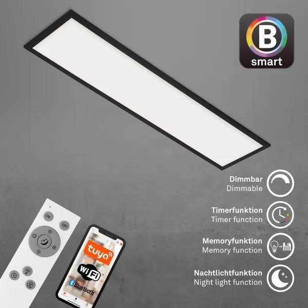 Brilo - LED Dimmelhető mennyezeti lámpa PIATTO LED/28W/230V Wi-Fi Tuya + távirányító