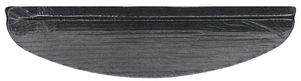 10 db fekete öntapadó lépcsőszőnyeg 56 x 17 x 3 cm