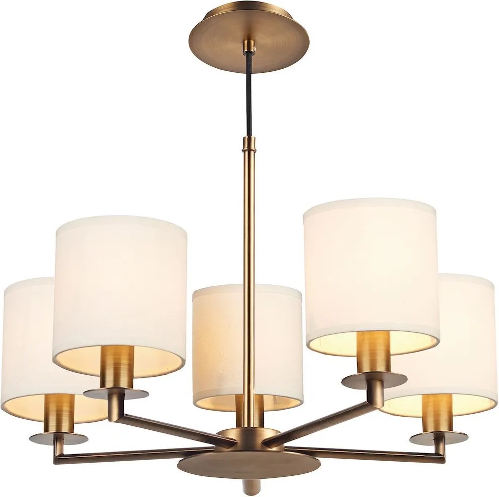 DAR LIGHTING TYL0563 TYLER Modern Csillár Barna E14 IP20
