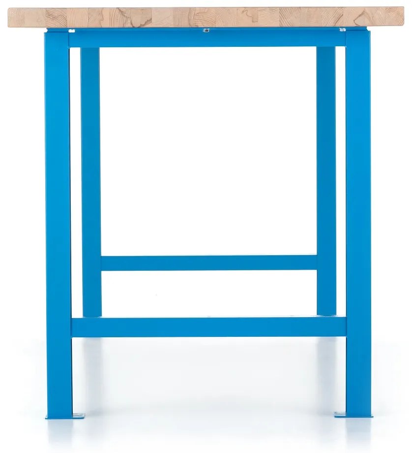 Műhelyasztal Basic, 220 x 80 cm, kék - ral 5012