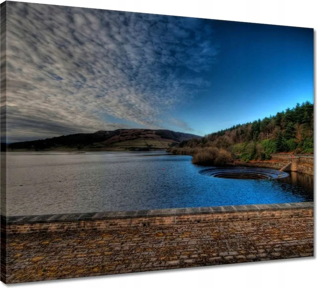 Vászonkép 50x40 Apró felhők