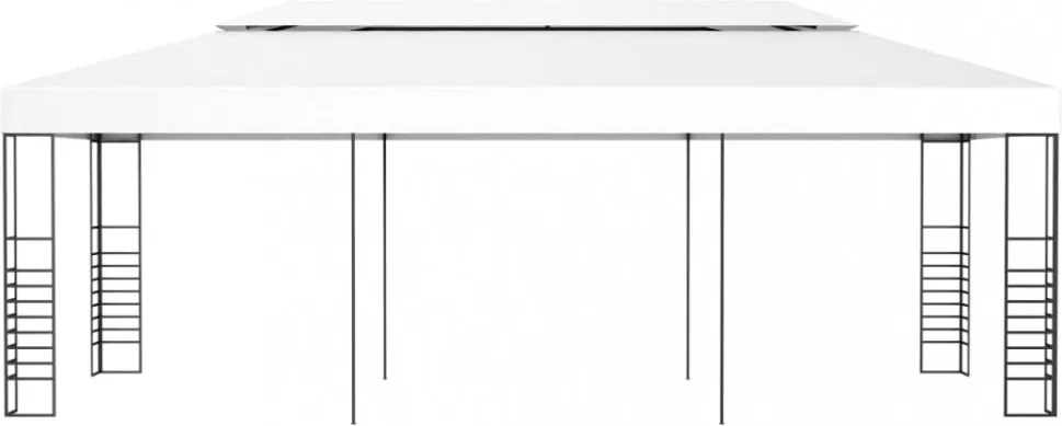 fehér pavilon 6 x 3 m