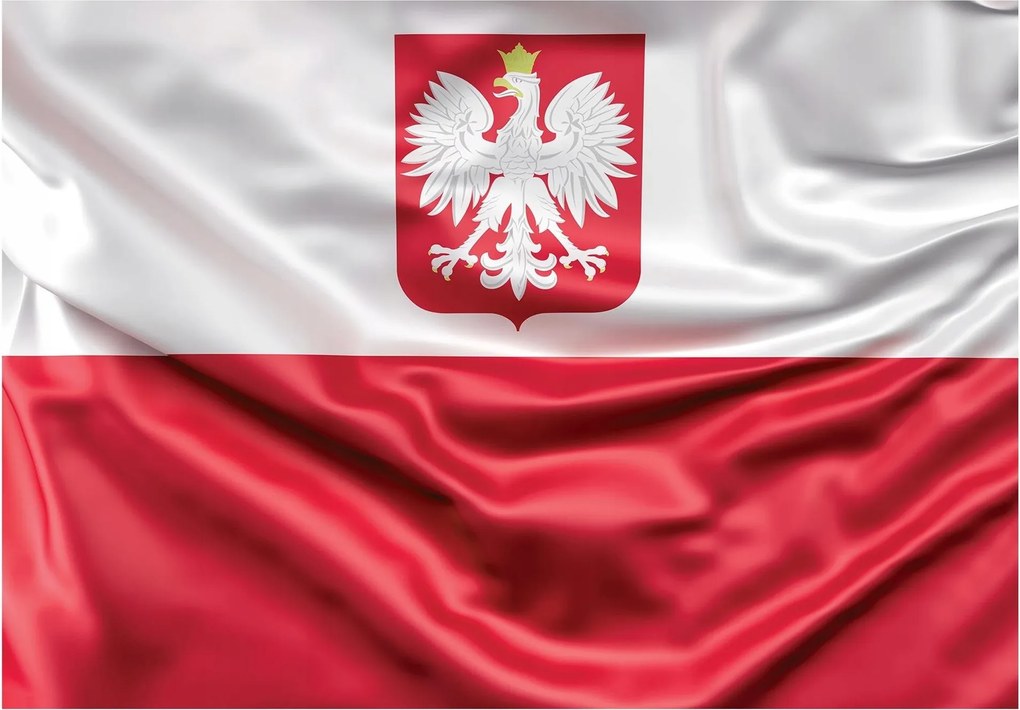 Ifjúsági fotótapéta lengyel zászló 312 x 219