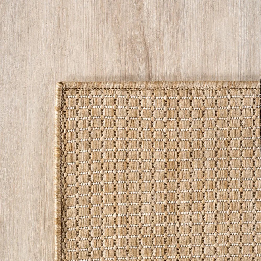 Bézs kültéri-beltéri futószőnyeg 80x250 cm Mira 1450 – Ayyildiz Carpets