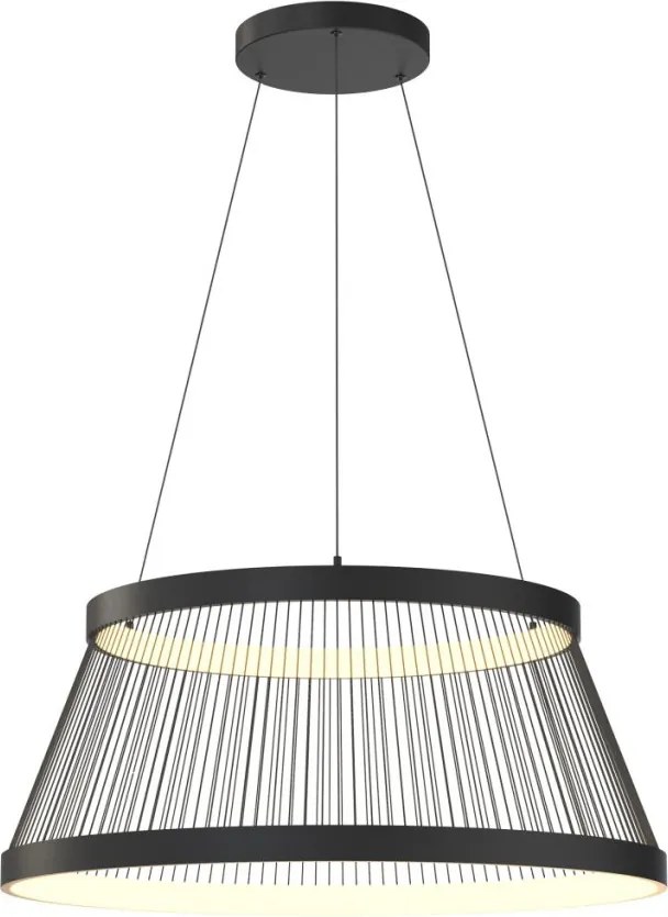 ZUMA LINE MD3328-2M-3BT BALU Modern Led Függesztett Lámpa Fekete LED IP20
