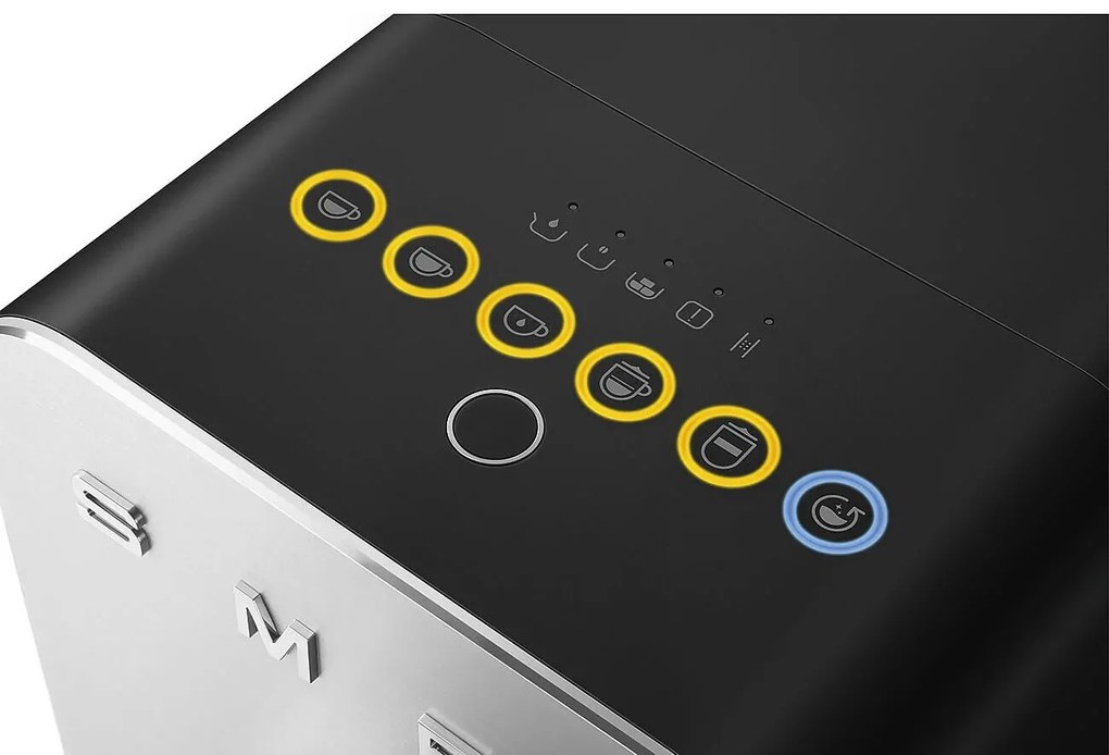 SMEG automata kávéfőző BCC13 cappuccinohoz 19 rúd tejadagolóval, 1,4l, smaragdzöld - Smeg
