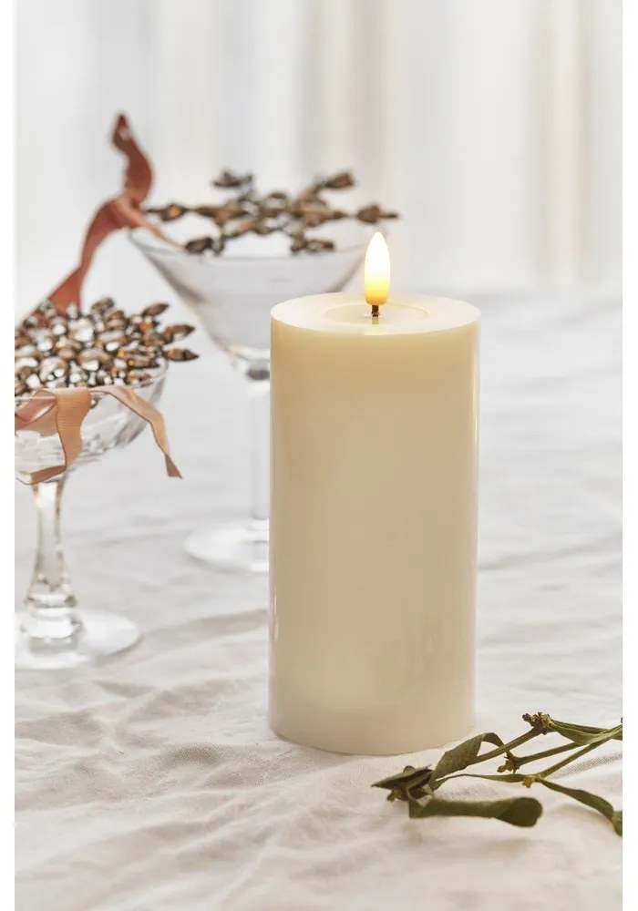 Elemmel működő LED gyertya (magasság 15 cm) Sille – Sirius