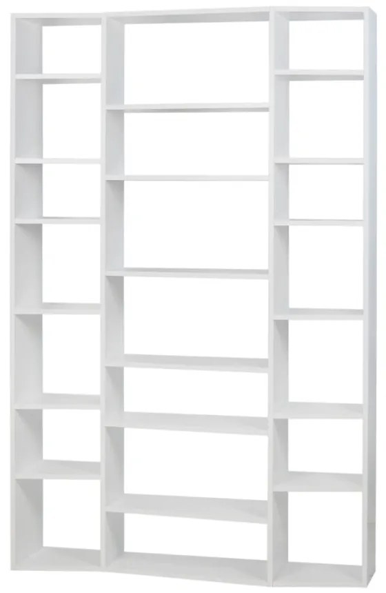 Fehér könyvespolc 144x224 cm Valsa – TemaHome