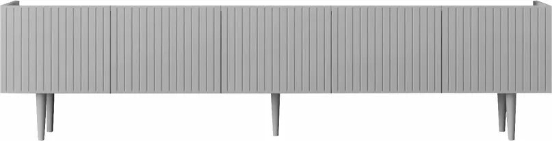 Capella TV-állvány, világosszürke, 180 cm