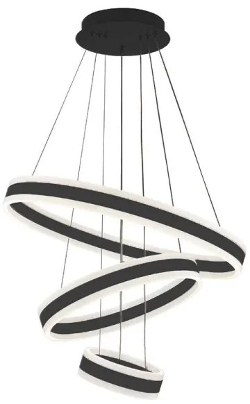 LED állítható fényerejű csillár kábellel LED/165W/230V 3000-6500K + DO