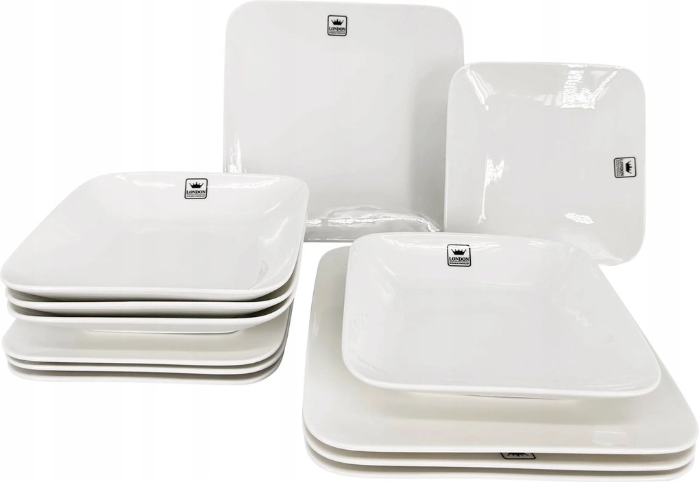 Carré II. étkezőgarnitúra, 12 részes.