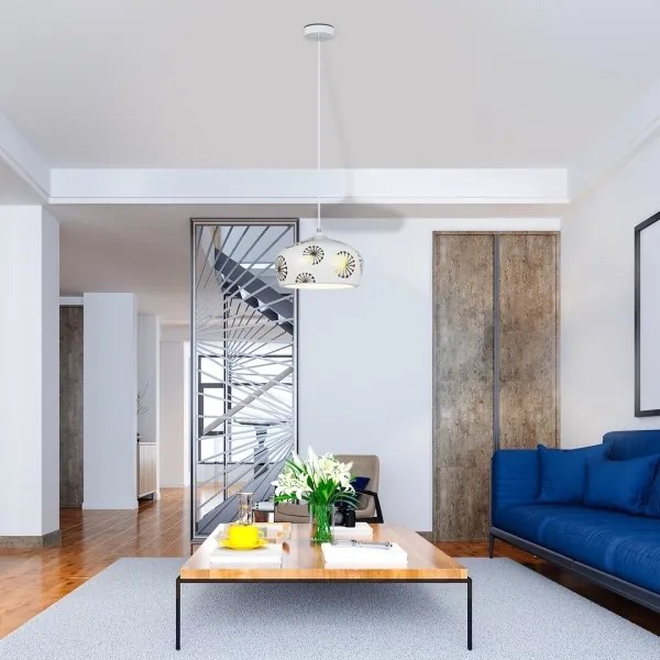 Rabalux 6050 - Csillár zsinóron GINGER 1xE27/60W/230V