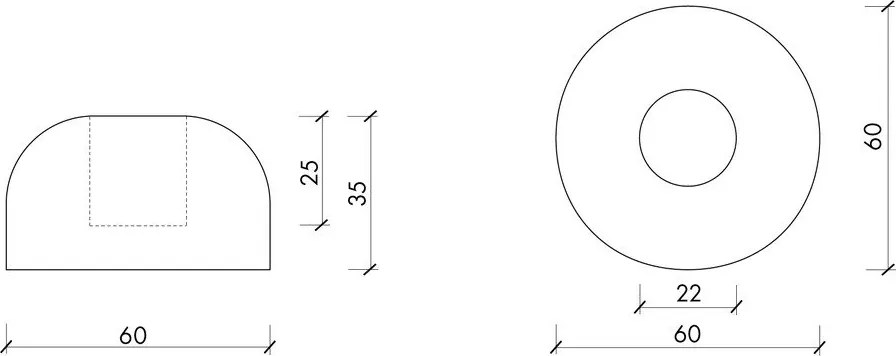 Fa gyertyatartó készlet 3 db-os Lums – noo.ma