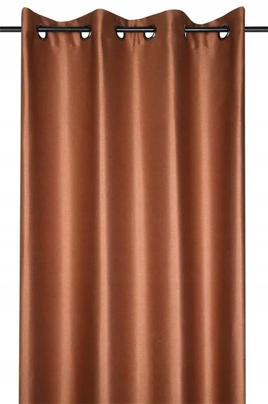 Készfüggöny Edimbourg 140x260 cm narancssárga sötétítő halszálka Boho