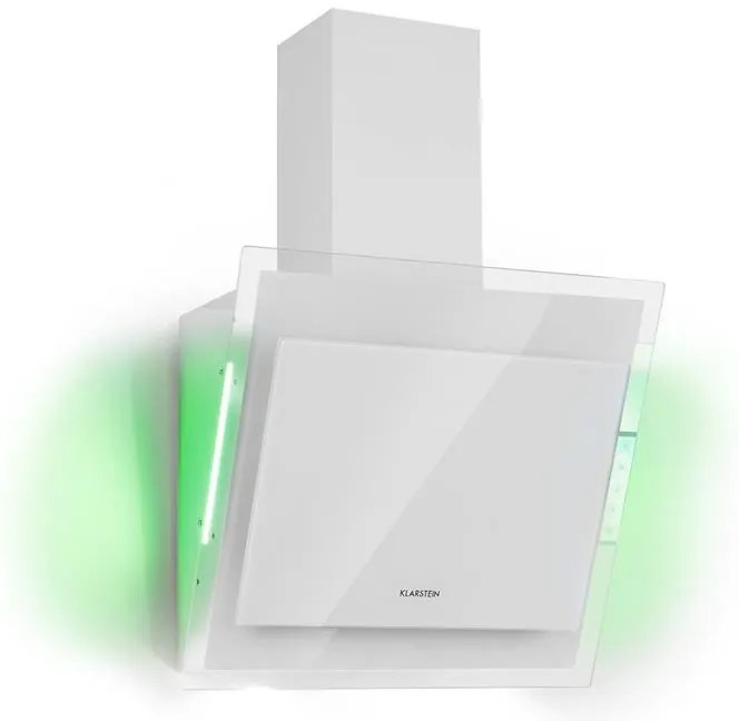 Klarstein Mirage 60, páraelszívó, 60 cm, 550 m³/ó, érintésvezérlés, fehér